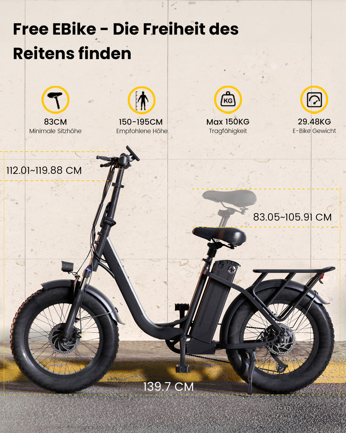 ISINWHEEL FREE ELECTRIC BIKE