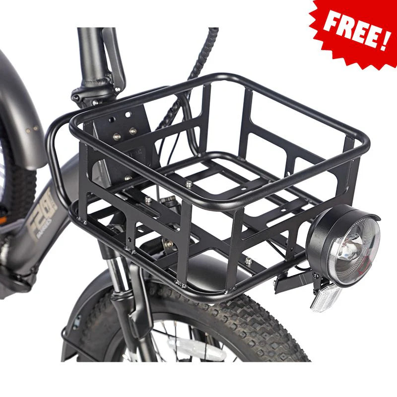 FAFREES Enlarged Rear Basket + Front Rack Basket (Adapt to F20 mate)