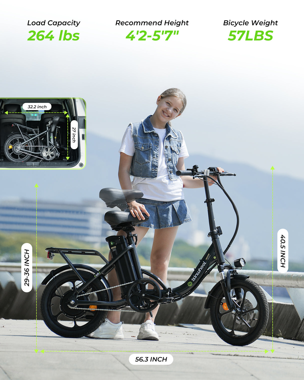 ISINWHEEL U4 ELECTRIC BIKE