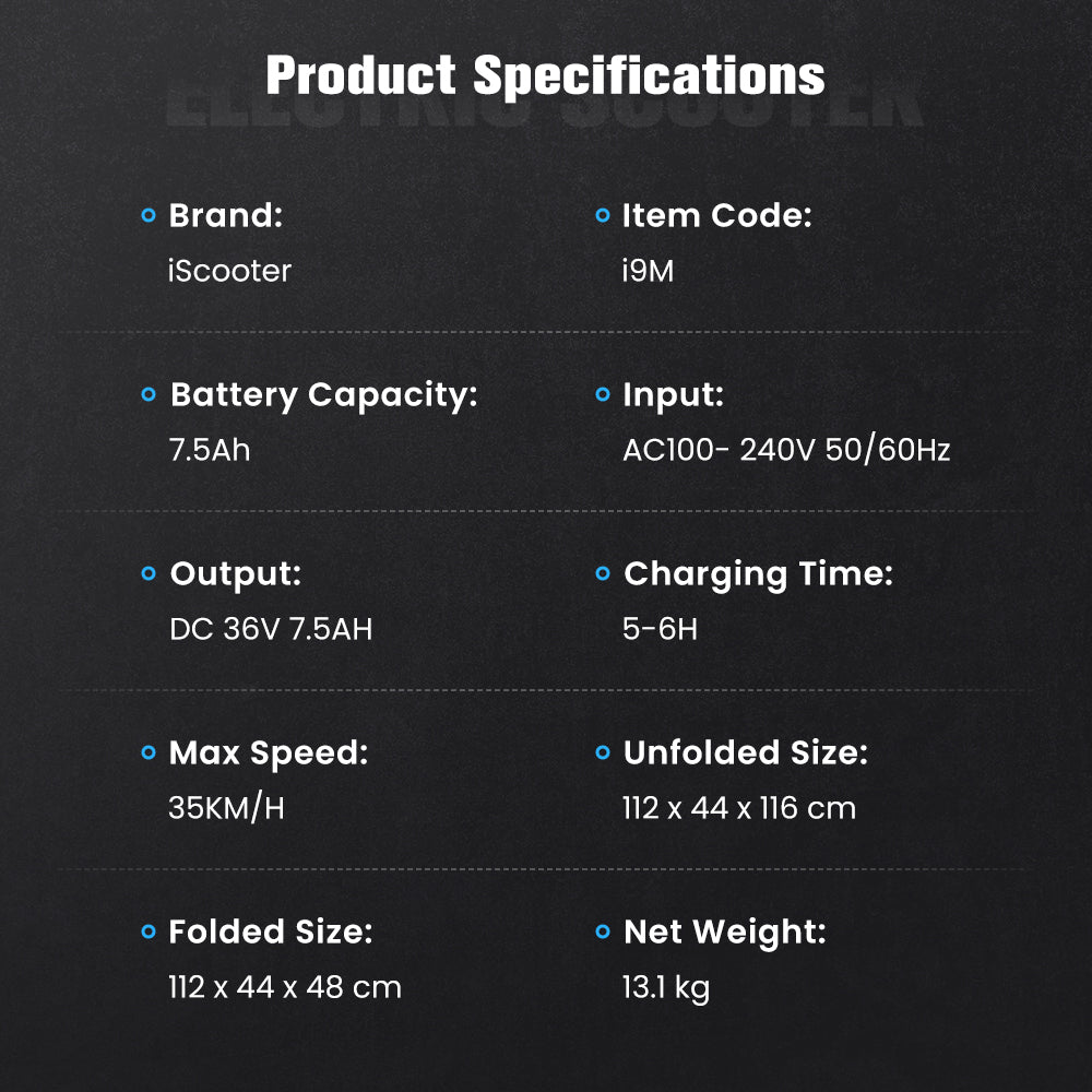 iSCOOTER i9M